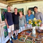 Piers Morgan Instagram - On the hottest day of the year, meet the hottest artist in Sussex. 🔥🔥. Very proud of my fabulously talented mother on her participation in this year’s brilliant @artwavefestival - if you’re in the area, get along to Laughton Park Farm to see some great art. Laughton, East Sussex