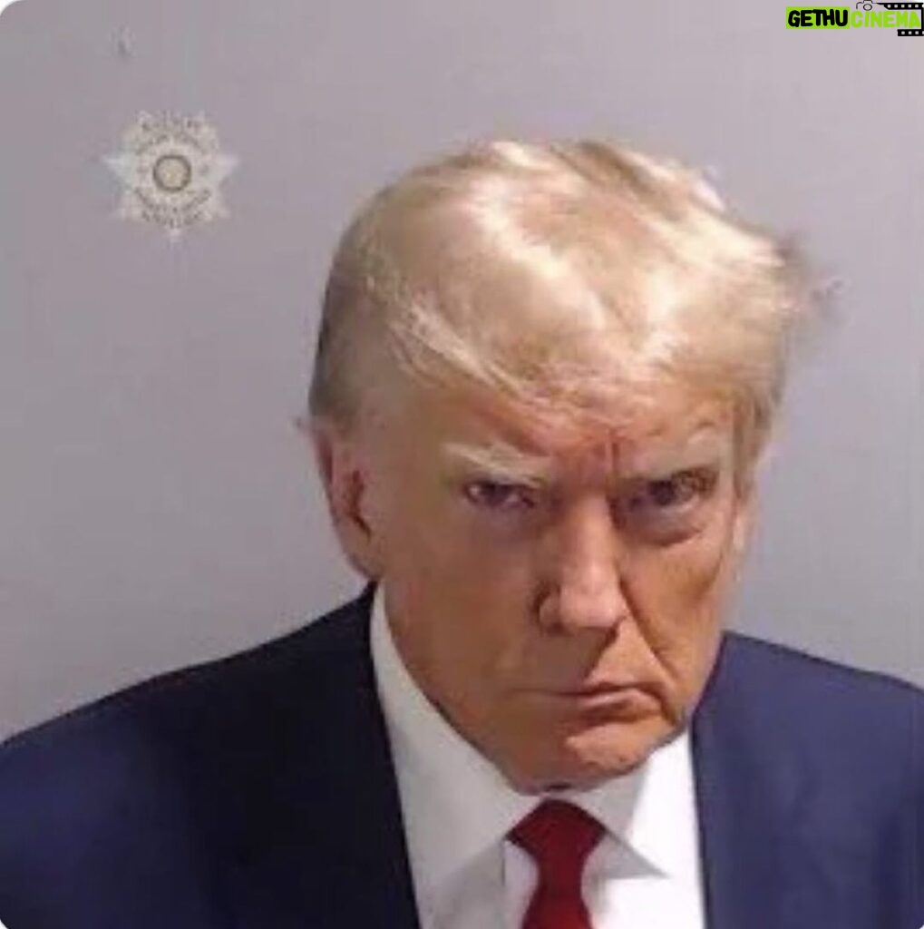 Piers Morgan Instagram - BREAKING: Donald Trump’s police mugshot. The first ever taken of a President of the United States.