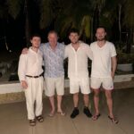 Piers Morgan Instagram – ‘Dad, we won’t be seen dead with you if you wear that bloody shirt to dinner.’
Yet, miraculously, they’re still alive! Jumby Bay Island Resort