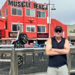 Piers Morgan Instagram – The only guns I need. 💪 Muscle Beach