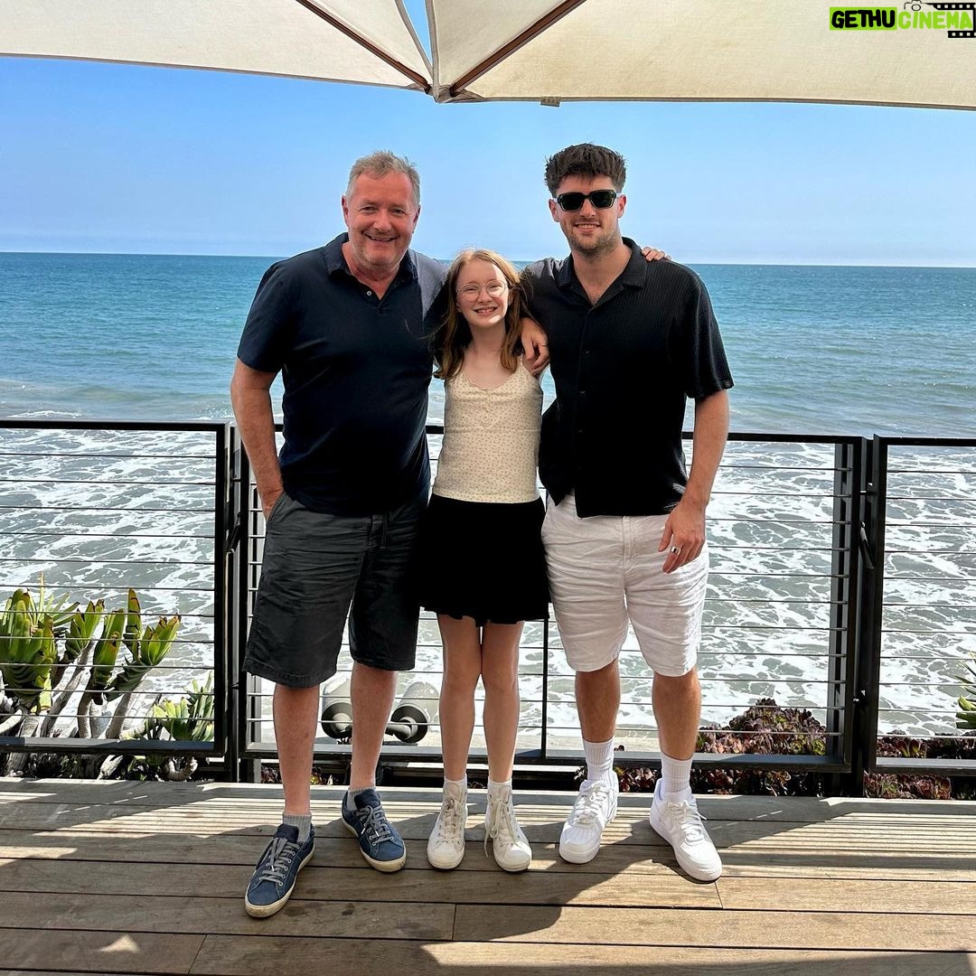 Piers Morgan Instagram - Malibu! Lovely lunch at the stunning @noburestaurants 👌 Nobu Malibu