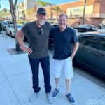 Piers Morgan Instagram – Amazing who you bump into walking through Beverly Hills… it’s been 15 years since I beat @traceadkins in the Celebrity Apprentice finale, when host Donald Trump pitched us as ‘USA vs UK, Good vs Evil’ … Trace wasn’t happy when I whipped his a** , but time’s a healer and it was great to see my old sparring partner looking so well and happy (and still ridiculously tall!). Such a nice guy, and a fabulous singer. Doing that show was great for both of us. 
Ps Anyone know what happened to Trump? Beverly Hills, California