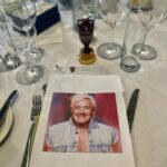 Piers Morgan Instagram – My place setting at the Test match. 🤣🤣 Lovely day at @kiaovalevents with the legend @thommo_surrey – watching brilliant Ashes cricket, and raising awareness for @alzheimerssoc Oval, London