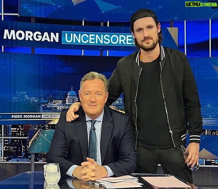 Piers Morgan - 27.6K Likes - Happy 30th Birthday, No1 @spencermorgan - it’s been a helluva fun ride being your dad. Very proud of you, not least for actually making it to 30.
Keep it Uncensored. 👊