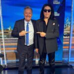 Piers Morgan Instagram - A rock god whose tongue often gets him into trouble… and Gene Simmons. London, United Kingdom