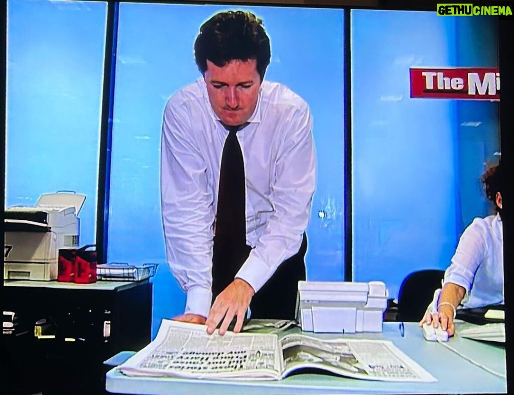 Piers Morgan Instagram - Fun seeing all these old pix/clips on the news from my @dailymirror editing days. Great paper, great journalists - so very proud of my time running it.