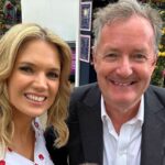 Piers Morgan Instagram – Such a treat being able to take my parents to the Chelsea Flower Show, especially in such glorious weather. The gardens were superb, many congrats to all the exhibitors and to all supported charities. Thanks also to @thenewtinsomerset for wonderful hospitality – much appreciated. 
PS The first pic of me and my Mum and Dad is by the great @richardyounggallery – one of the world’s best and most legendary photographers. Go check out his gallery. RHS Chelsea Flower Show, Royal Hospital Grounds, Chelsea