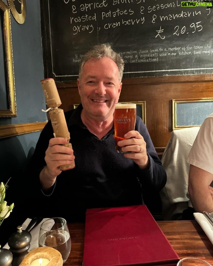 Piers Morgan Instagram - Merry Christmas Eve! The Scarsdale Tavern, Kensington