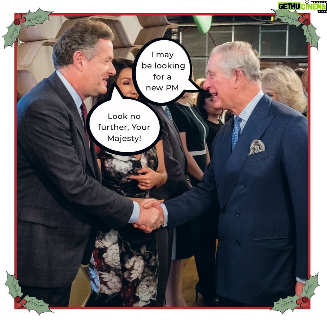 Piers Morgan Instagram - My Christmas card… #PMforPM