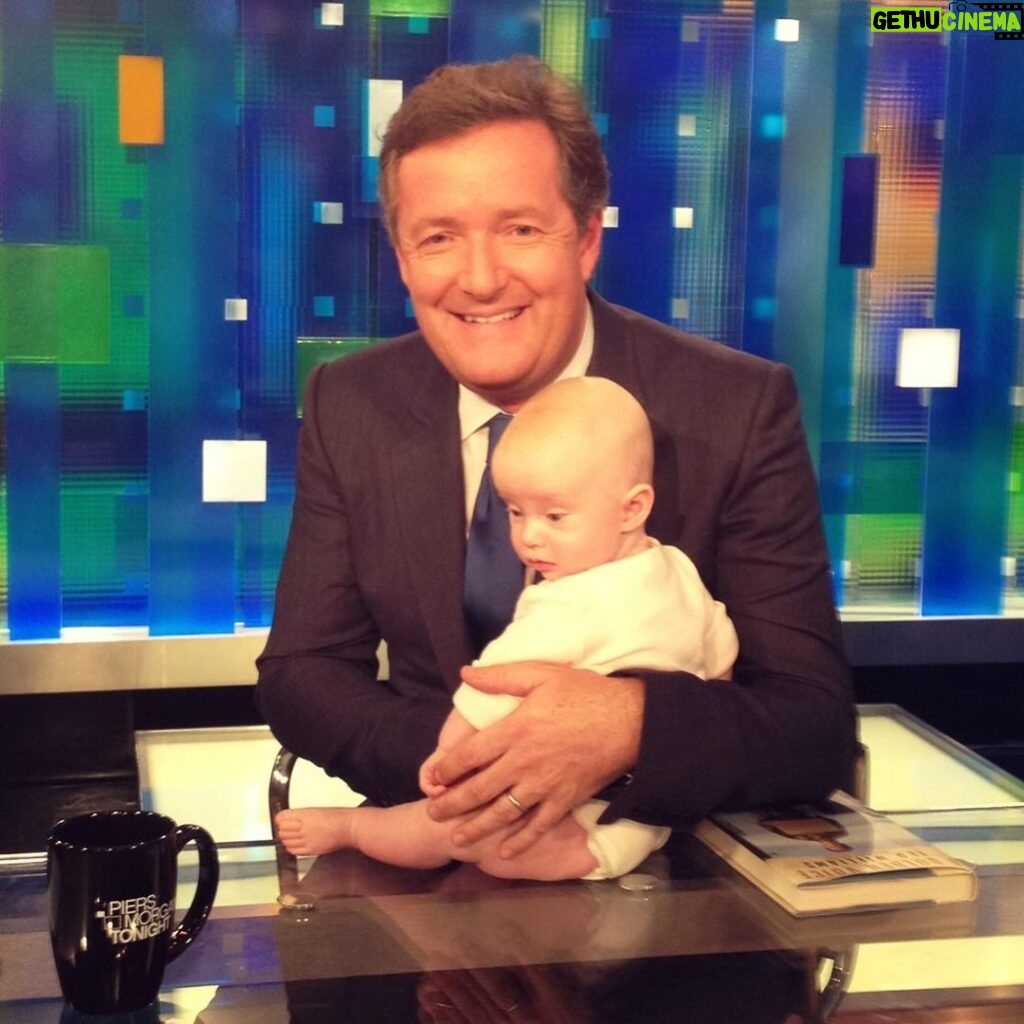 Piers Morgan Instagram - Daddy’s little girl.. Happy birthday to my daughter Elise who is 12 today. This is her aged six months, and already showing commendable disinterest in her father’s love of a camera.