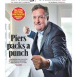 Piers Morgan Instagram – Very powerful front page of London’s biggest newspaper @evening.standard today. 👊🤣
(Thanks for a great interview @dylanjones – fun to have the tables turned)