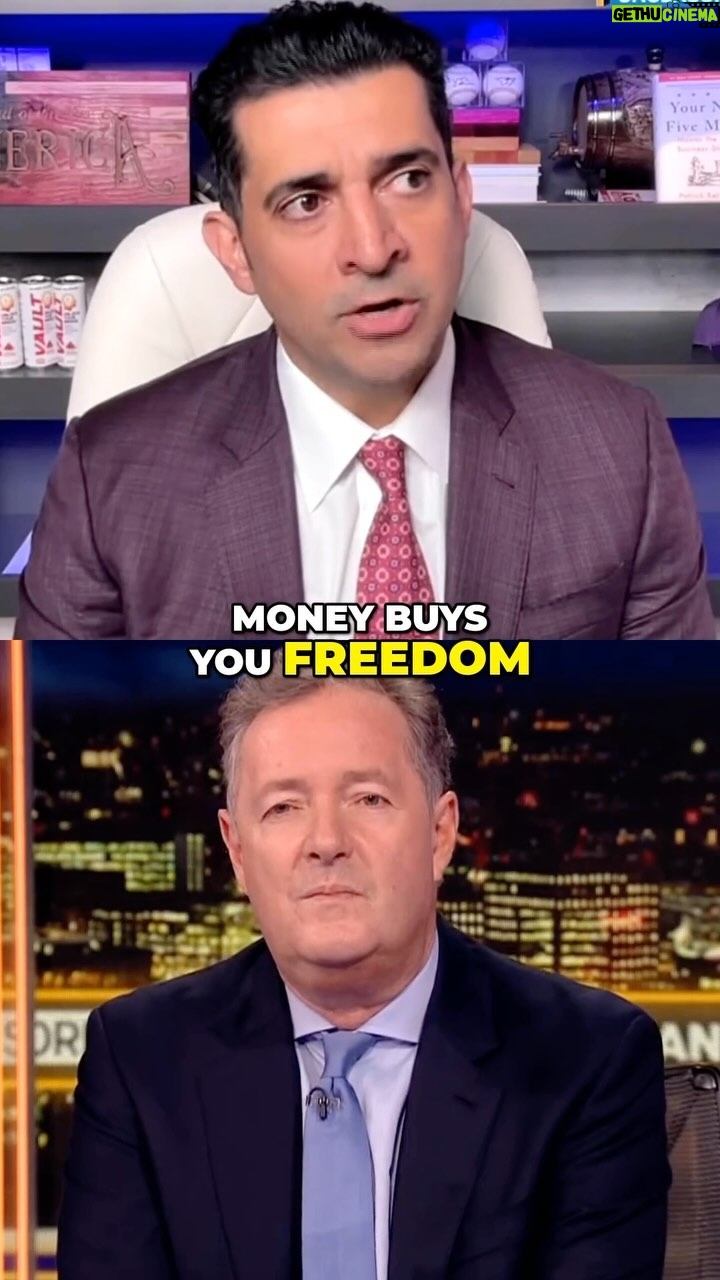 Piers Morgan - 43.9K Likes - Fulfillment > Happiness.
(video: @piersmorganuncensored )