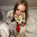 Pietra Quintela Instagram - minha pequena (e peste) 🩵🐾