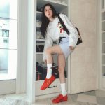 Pimchanok Luevisadpaibul Instagram - 🍅🍅 #onitsukatiger #onitsukatigerth