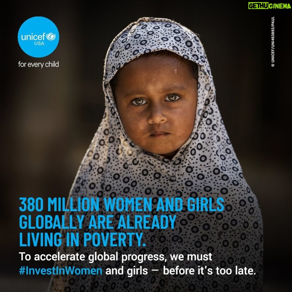 Pink Instagram - The path to a better, more inclusive world begins with ensuring and protecting the rights and well-being of women and girls. That's why I'm joining @unicefusa this #IWD2024 to advocate for a bright future for every girl and every woman. We must #InvestInWomen and girls and #InspireInclusion to accelerate global progress