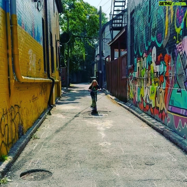 Pink Instagram - Toronto love story #kensingtonmarket #summervibes #summercarnival2023 #scooterlife