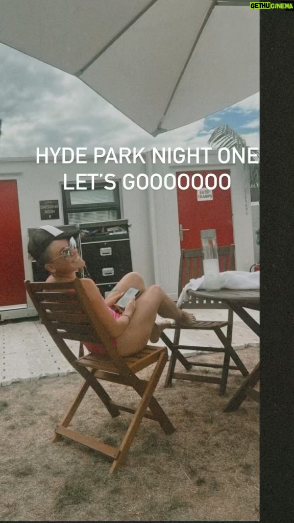 Pink Instagram - HYDE PARK NIGHT ONE OF TWO!!!! Gettin it all in before we go get it!!!! SEE YA SOON CUTIE PATOOTIES ♥♥♥