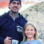 Pink Instagram - Happy Fathers Day @hartluck. These kids are so lucky to have a Papa that loves them and sees them and goes out of his way to make them feel important. Fishing, camping, skating, cuddles, scrambled eggs and manicures. You’re up for all of it. ♥️❤️♥️