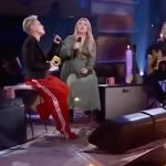 Pink Instagram - We should do this again @kellyclarkson 💞