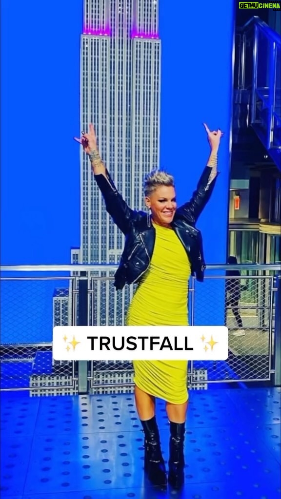 Pink Instagram - Rapid Fire: #TRUSTFALL edition 🔥