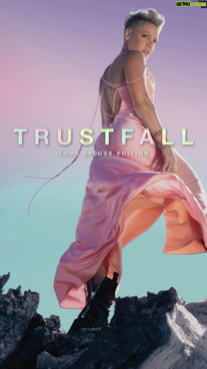 Pink Instagram - The Deluxe edition of TRUSTFALL comes out tomorrow... and I CAN’T WAIT for you to hear some of my favorite songs performed live plus a few new gems!! 🎧✨ #TRUSTFALLDeluxe