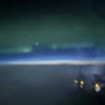 Pink Instagram - Please forgive my shitty photos but it’s not every day you fly over Canada on the way to Greenland and get to see the Aurora Borealis!!! Our eyes could only see blurry colors but the camera picked up this. One day I’ll see it for real……