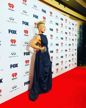 Pink Instagram - How could I be anything but grateful? For my team, my friends, my kids, (the absolute dream dates)my fellow performers, for PAT BENATAR AND NEIL GIRALDO, KELLY CLARKSON, IHEART AND ALL MY FRIENDS AROUND THE WORLD for the decades of love and memories. We’re just getting started y’all. ALL LOVE. ALL GRATITUDE, and ALL FEMALE BADASSERY ALL AROUND. @iheartrawards @iheartradio @kellyclarkson @benatargiraldo ♥️♥️♥️♥️♥️♥️♥️♥️♥️