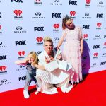 Pink Instagram - How could I be anything but grateful? For my team, my friends, my kids, (the absolute dream dates)my fellow performers, for PAT BENATAR AND NEIL GIRALDO, KELLY CLARKSON, IHEART AND ALL MY FRIENDS AROUND THE WORLD for the decades of love and memories. We’re just getting started y’all. ALL LOVE. ALL GRATITUDE, and ALL FEMALE BADASSERY ALL AROUND. @iheartrawards @iheartradio @kellyclarkson @benatargiraldo ♥️♥️♥️♥️♥️♥️♥️♥️♥️