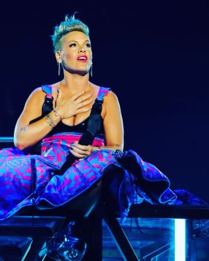Pink Instagram - How could I be anything but grateful? For my team, my friends, my kids, (the absolute dream dates)my fellow performers, for PAT BENATAR AND NEIL GIRALDO, KELLY CLARKSON, IHEART AND ALL MY FRIENDS AROUND THE WORLD for the decades of love and memories. We’re just getting started y’all. ALL LOVE. ALL GRATITUDE, and ALL FEMALE BADASSERY ALL AROUND. @iheartrawards @iheartradio @kellyclarkson @benatargiraldo ♥️♥️♥️♥️♥️♥️♥️♥️♥️