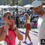 Pink Instagram - I knew when I started playing tennis two years ago, that I would look this confused in my first tournament. But we raised some much needed funds for @playingforchangefoundation and I also got this outfit and a free tennis racket which means I WENT PRO LIKE I SAID I WOULD. Manifest that shit y’all. If you wanna be the oldest loudest and slowest player on the court- THIS TOO CAN BE YOU. #desertsmash @desertsmash most fun day ever and I want a do over cause I didn’t know the actual rules 😂😂♥️♥️🎾🎾
