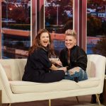 Pink Instagram - Drew is dreamy 💞 I had the best time skating, chatting and laughing together on @thedrewbarrymoreshow #DrewBarrymoreShow #TRUSTFALL