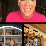 Pink Instagram - I read banned books! Check out #1 New York Times bestselling author @amandascgorman, CEO of @penamerica, Suzanne Nossel, and I chat about fighting back against the nonsense!