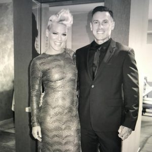 Pink Instagram - Love is a lifetime of coming back to the table. We almost didn’t make it to this one, well a couple of them, if I’m being honest. When I met you, 22 years ago, I just wanted someone that wouldn’t lie to me. I didn’t have a clue about commitment, building a life together, intimacy, trust. It’s fucking hard. But man if I’m not humbled by the surprise of loyalty, history, forgiveness, and resilience. How love rearranges itself and reappears after an empty night or five. I’m proud we made it to the other side of this year. I wear our scars proudly. You are my stubborn, beautiful, immovable rock.
The family we’ve built and the stories we have weaved together and the memories we continue to make are worth more than a thousand million awards that anyone could give me. I love you and I love us. #18years #improudofyou #family