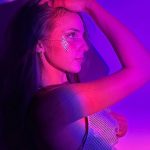 Piper Rockelle Instagram – lightning in a bottle 🪩⚡️💜