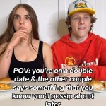 Piper Rockelle Instagram - who else does this? 🫖🩵🤞🏼 @itsmelev #couple #funny #tea