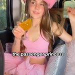 Piper Rockelle Instagram - share if you are #1, comment if you are #2 + like if you are #3 👑🩰🥂 #car #princess #friends