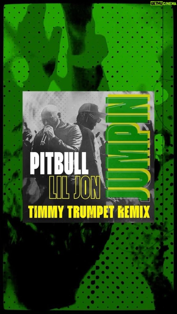 Pitbull Instagram - Thank you @timmytrumpet for the #JUMPIN remix. Out this Friday. Daleee