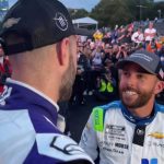 Pitbull Instagram - Congrats on another historic win @svg97 @teamtrackhouse 🤝🏎️ Repost from @th_project91 + @teamtrackhouse 🔁 "ALL WE DO IS WIN, WIN, WIN. 🏁🏁 @svg97 🤝 @rosschastain"