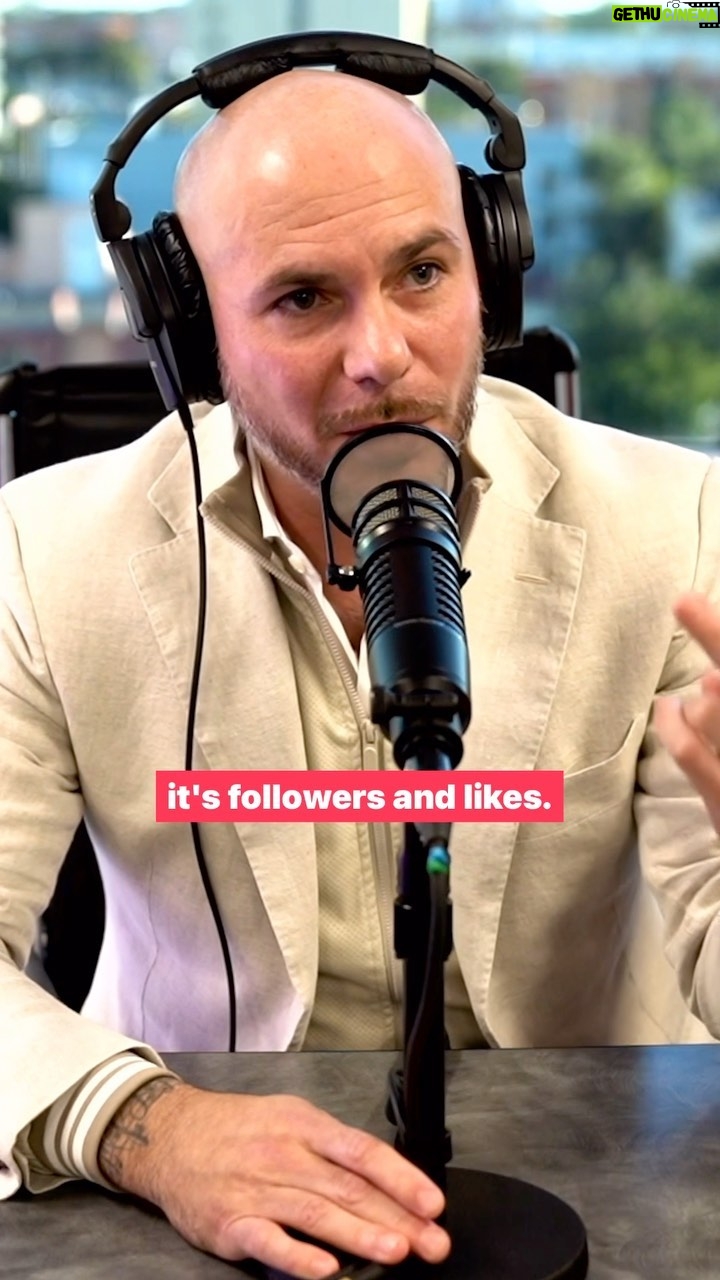 Pitbull Instagram - The biggest risk you take is not taking one. And don’t worry about followers and likes, be a leader and unique. 💯 #wednesdaywisdom