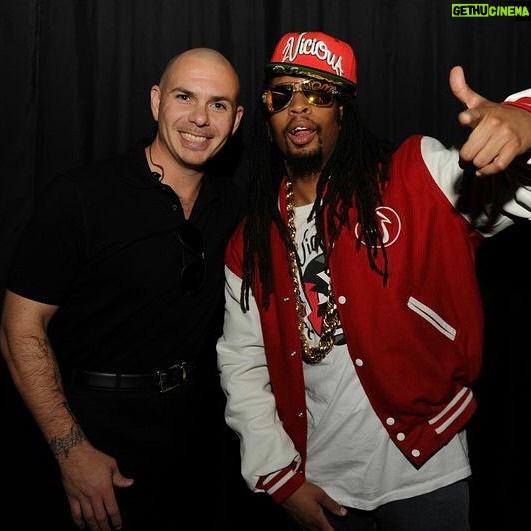 Pitbull Instagram - From the Cuban Rideout to Jumpin ….. Pequeño Juan @liljon and me throughout the years making history