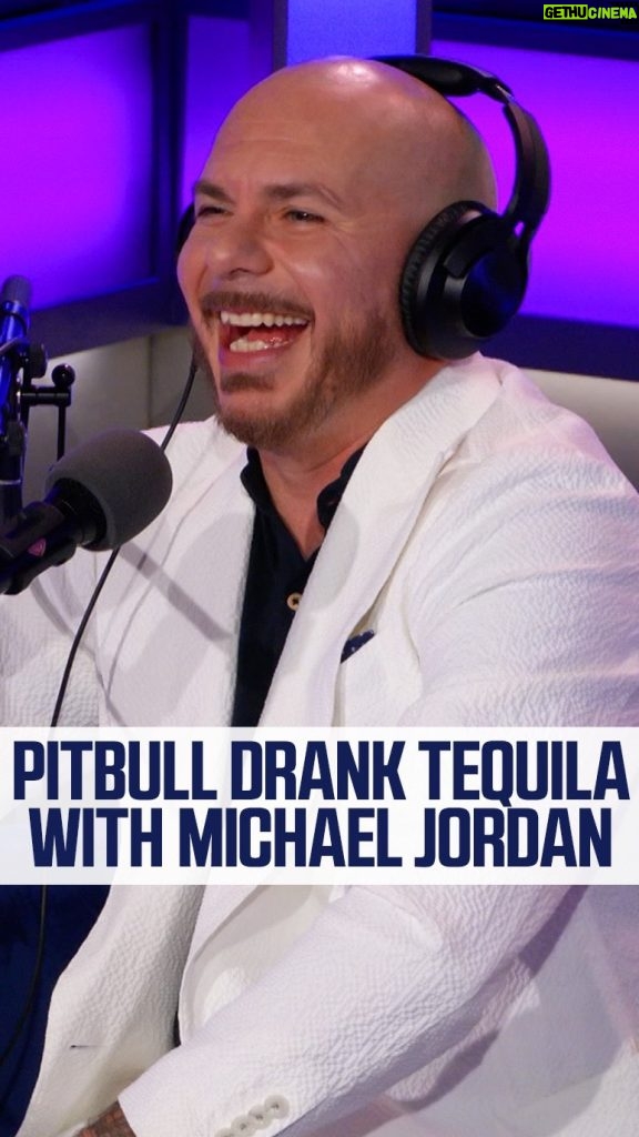 Pitbull Instagram - @pitbull tells Howard about the time he drank tequila with Michael Jordan and “got f*cked up.”