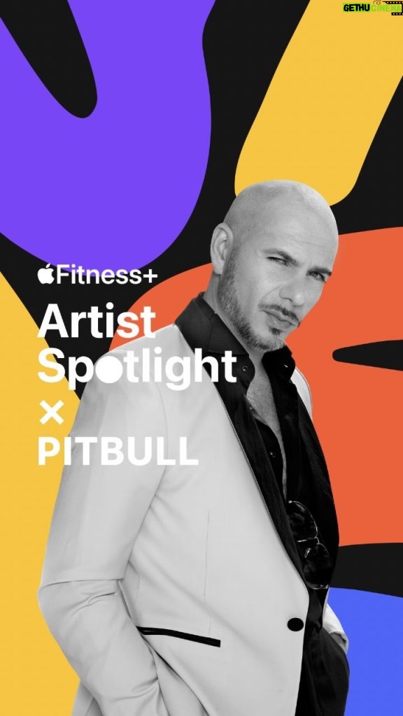 Pitbull Instagram - Let’s get this thing JUMPIN! New Artist Spotlight workouts feature full playlists of @pitbull’s biggest hits. #CloseYourRings to music from Mr. Worldwide.