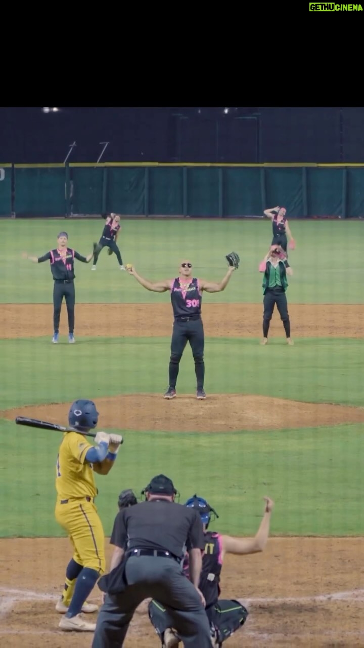Pitbull - 284.7K Likes - This is how you play baseball thank you for the love. Gracias por el apoyo, Dale! @thepartyanimals