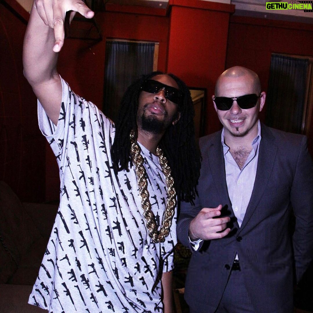 Pitbull Instagram - From the Cuban Rideout to Jumpin ….. Pequeño Juan @liljon and me throughout the years making history