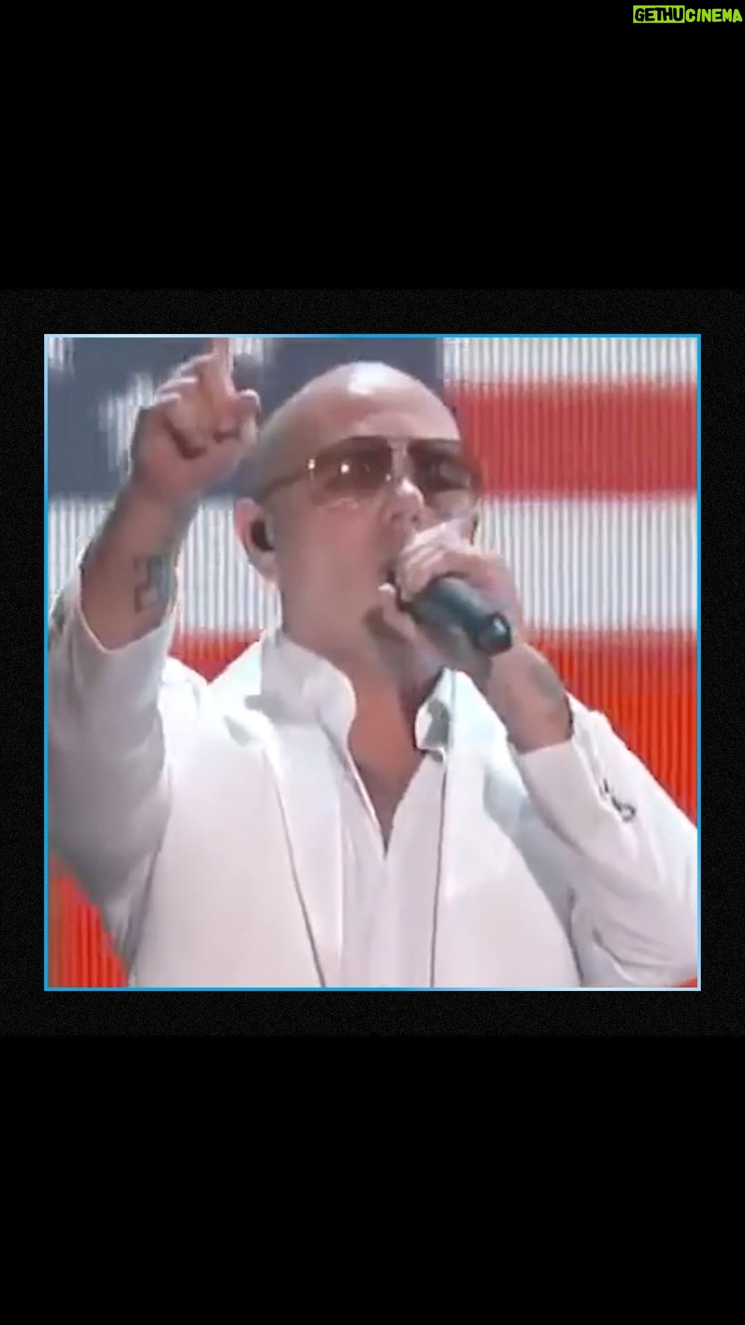 Pitbull Instagram - #Flashback… showing the world We Are One w/ @jlo and @claudialeitte 🌎 #WorldCup #FIFAWorldCup