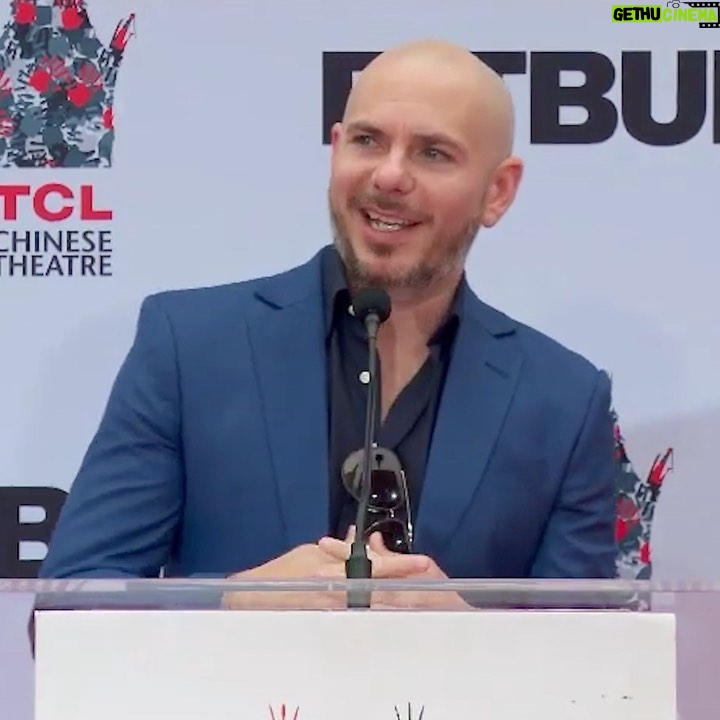 Pitbull - 131.8K Likes - 4 years ago @chinesetheatres what an honor! Thanks to all the fans because without you there's no Pitbull, there's no movement, Dale!