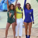 Pitbull Instagram - Throwback to performing at the #WorldCup with @jlo & @claudialeitte ⚽️ What an honor! @fifaworldcup