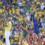 Pitbull Instagram - Throwback to performing at the #WorldCup with @jlo & @claudialeitte ⚽️ What an honor! @fifaworldcup