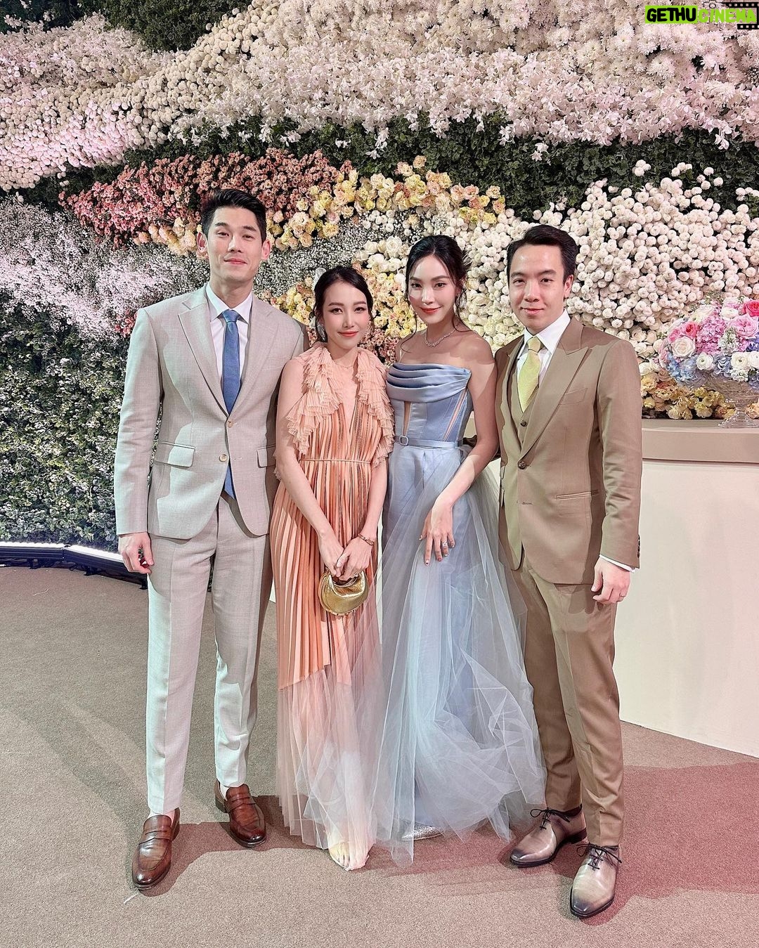 Pitchanart Sakakorn Instagram - อลังการมาก งานสวยมาก เจ้าสาวสวยมาก ยินดีด้วยนะคะ💍👰🏻♀️🫶🏻🎉🎉🎉🎉 @ai_top @oilnuntisa #loveoillikeaido Ramayana Kingpower Srivaree