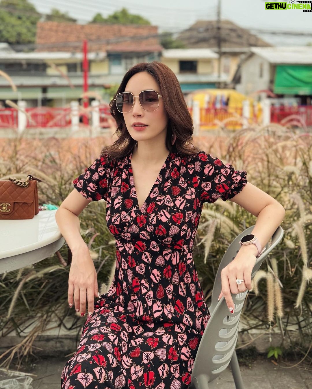 Pitchanart Sakakorn Instagram - @DVF #DVF #DVFThailand #DVFvalentinecollection2024